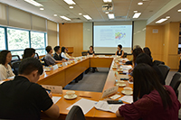 Members of the Committee of Gender Equity of Macau Universities visit CUHK